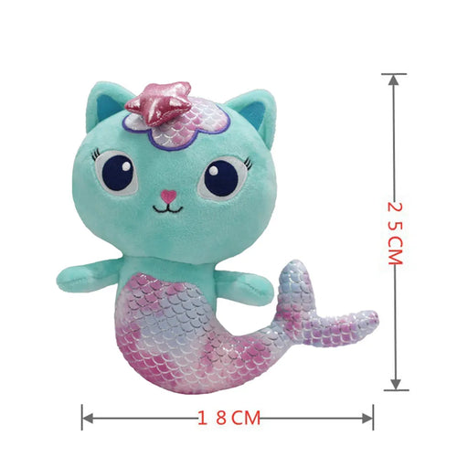 25cm Hot Gabby Dollhouse Mercat  Plush Toy Stuffed Animals ToylandEU.com Toyland EU