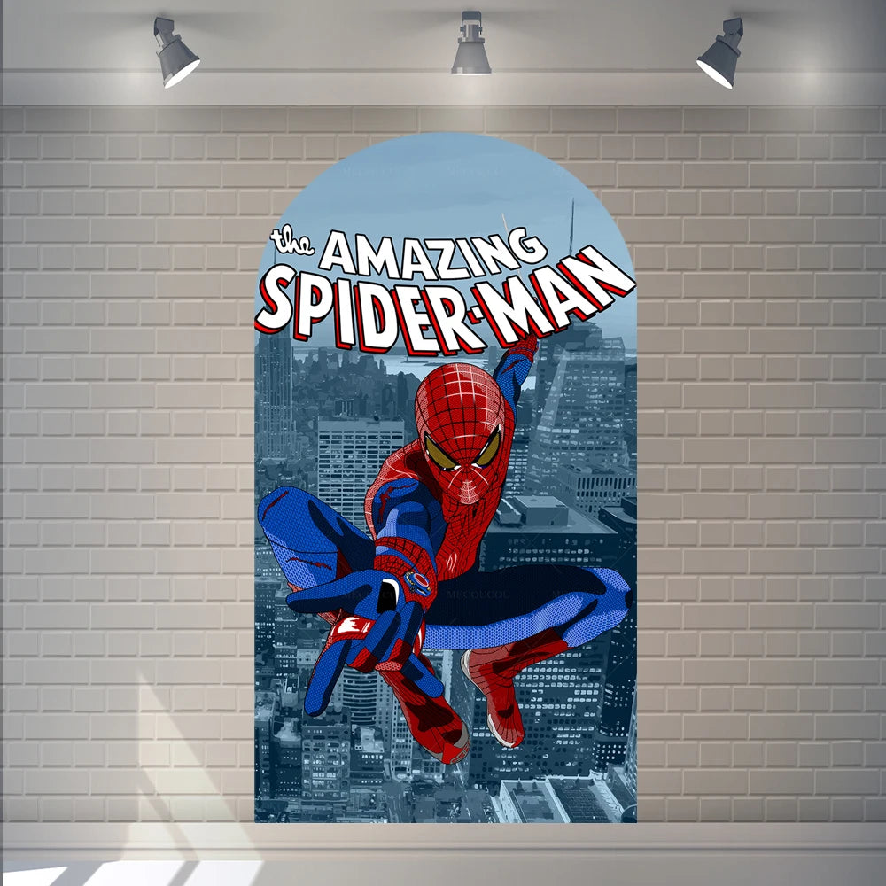 Photography Backdrop | SpiderMan Theme | Custom HD Print | Sizes