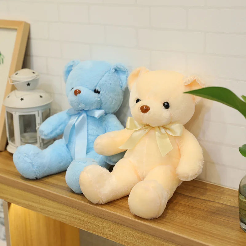 10 Colors 30cm Bow Bear Plush Toys Stuffed Teddy Bear Soft Bear - ToylandEU