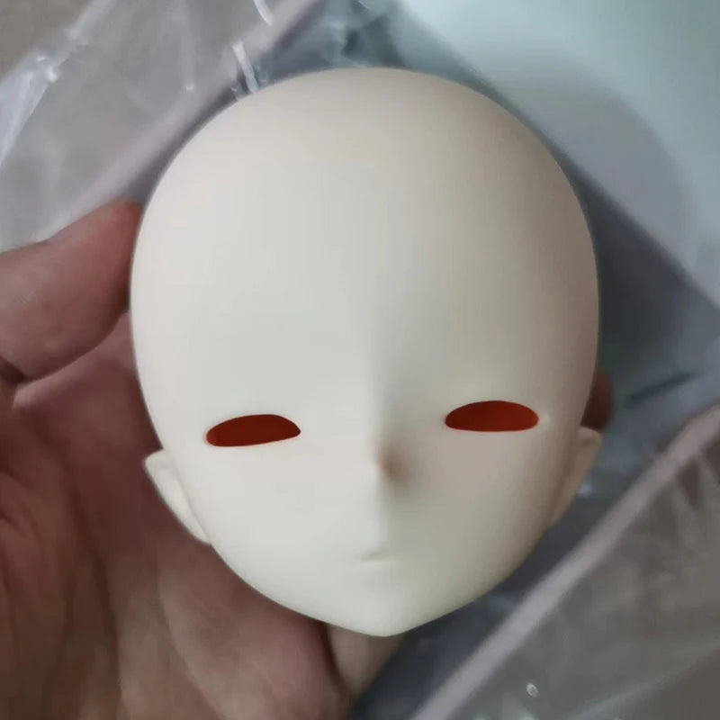 New 1/4 Imomo Doll Head in White/Tan Skin with Soft PVC Material - ToylandEU