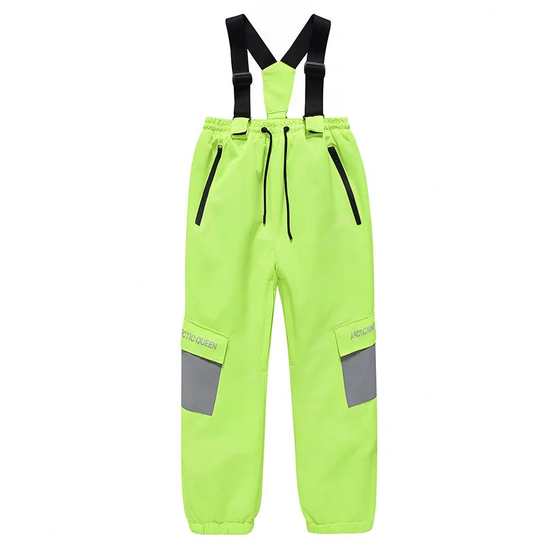 Kids Ski Bibs | Waterproof Insulated | Breathable Thermal | Unisex Youth