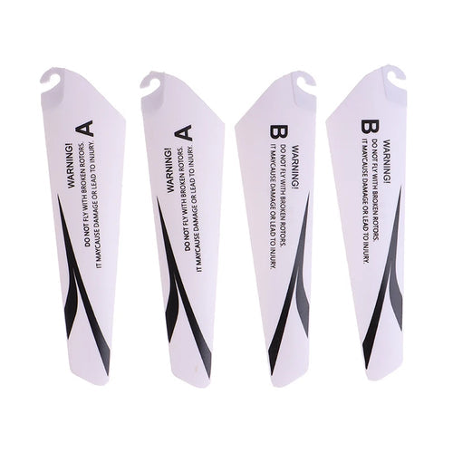 4Pcs 7.2/9CM Spare Blades Fans For R/c Mini Helicopter CH002 CH023 Toyland EU