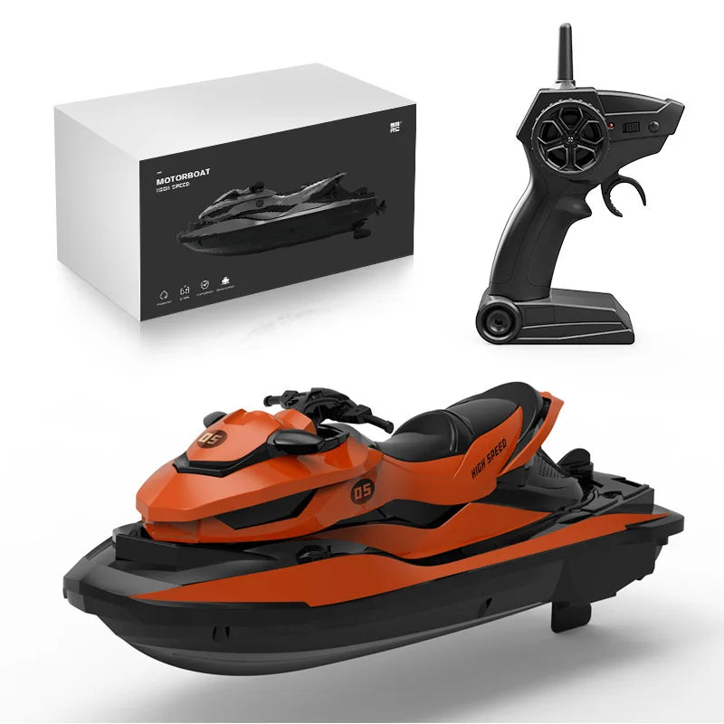 Small Remote Control Boat with 50 Meter Range for Summer Water Fun