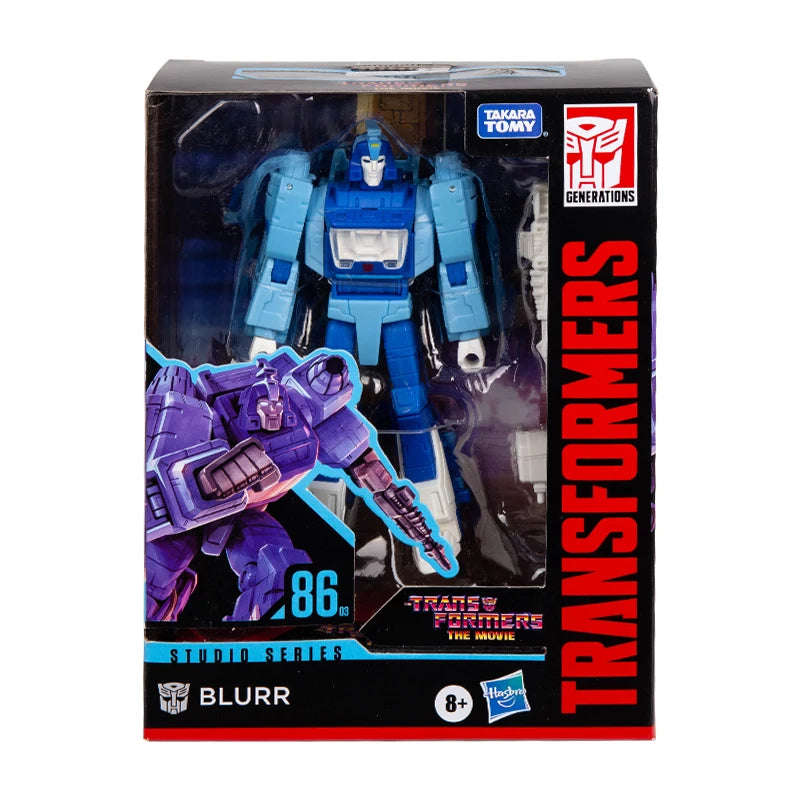 Adaptable Studio Series 86-03 Blurr Deluxe Class Figure - ToylandEU