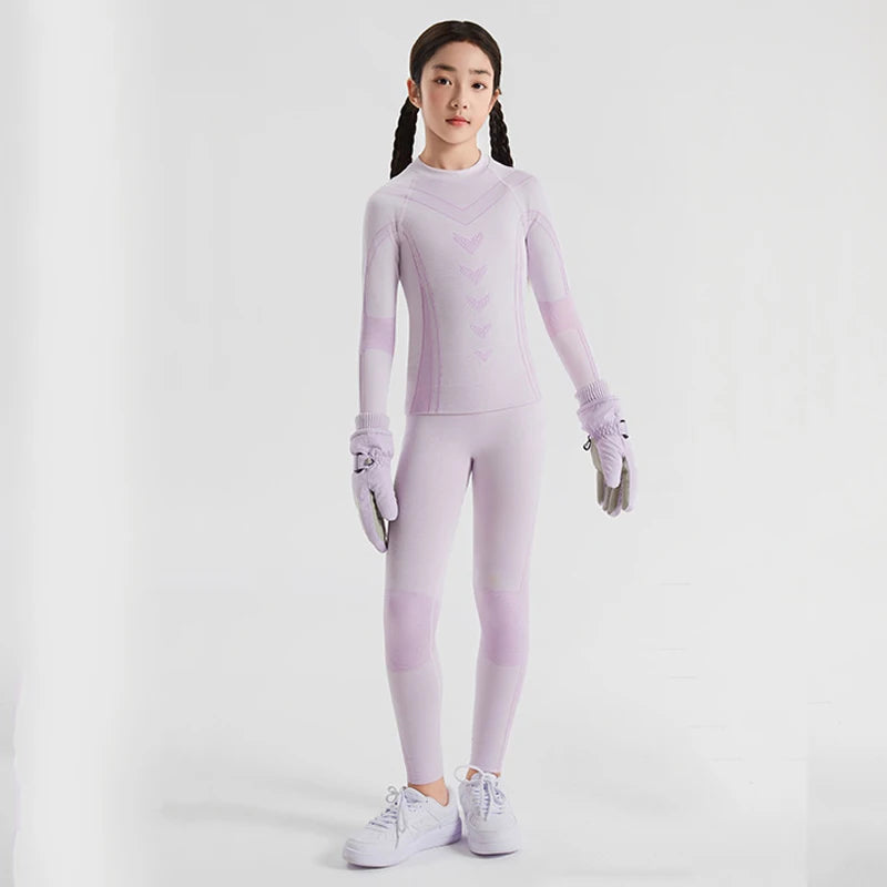 Kids Compression Base Layer Set | Compressed Fit | Durable Knit | Unisex Youth