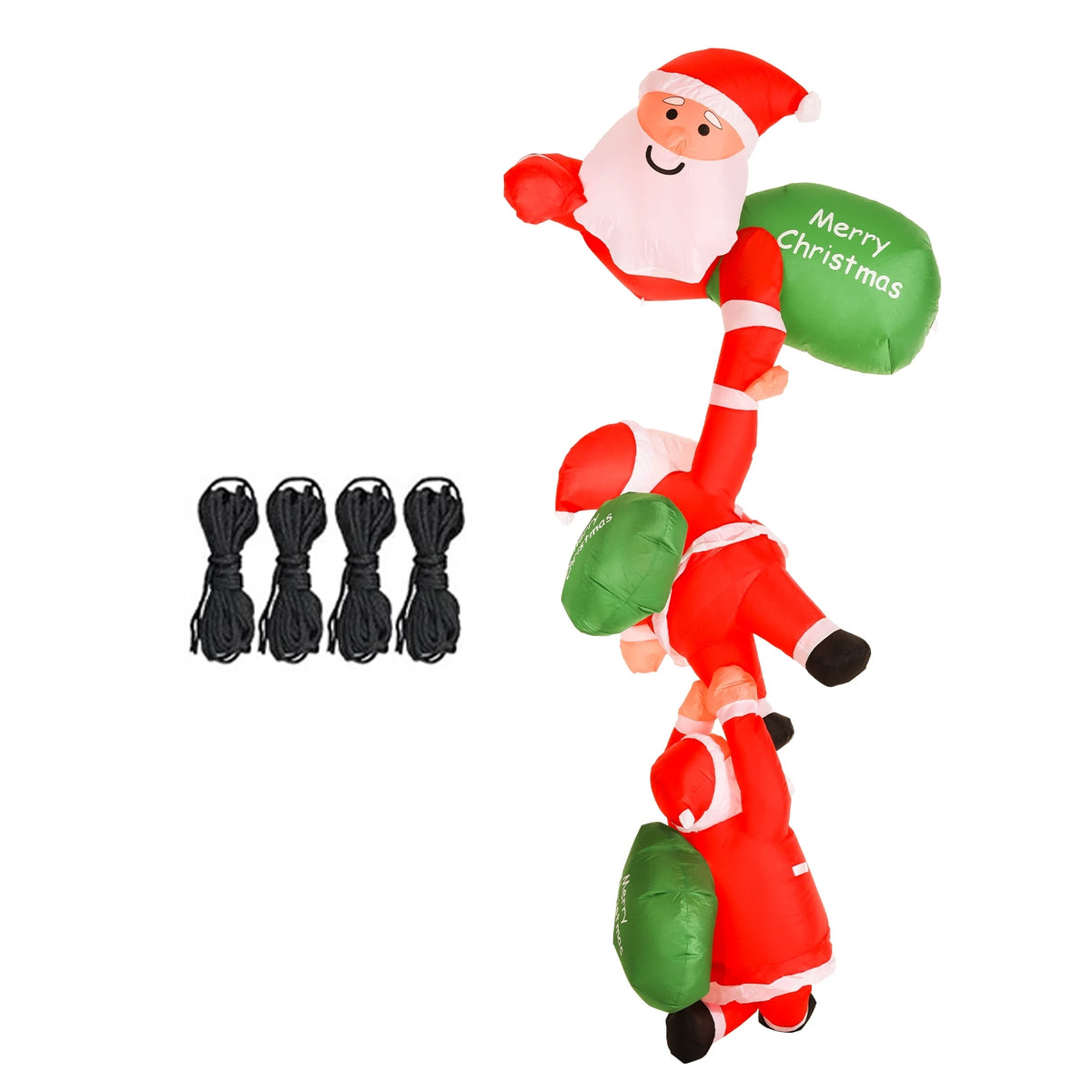 Christmas Inflatable Decoration | 7.8 Feet Tall | 6 Led Lights | Outdoor Yard
