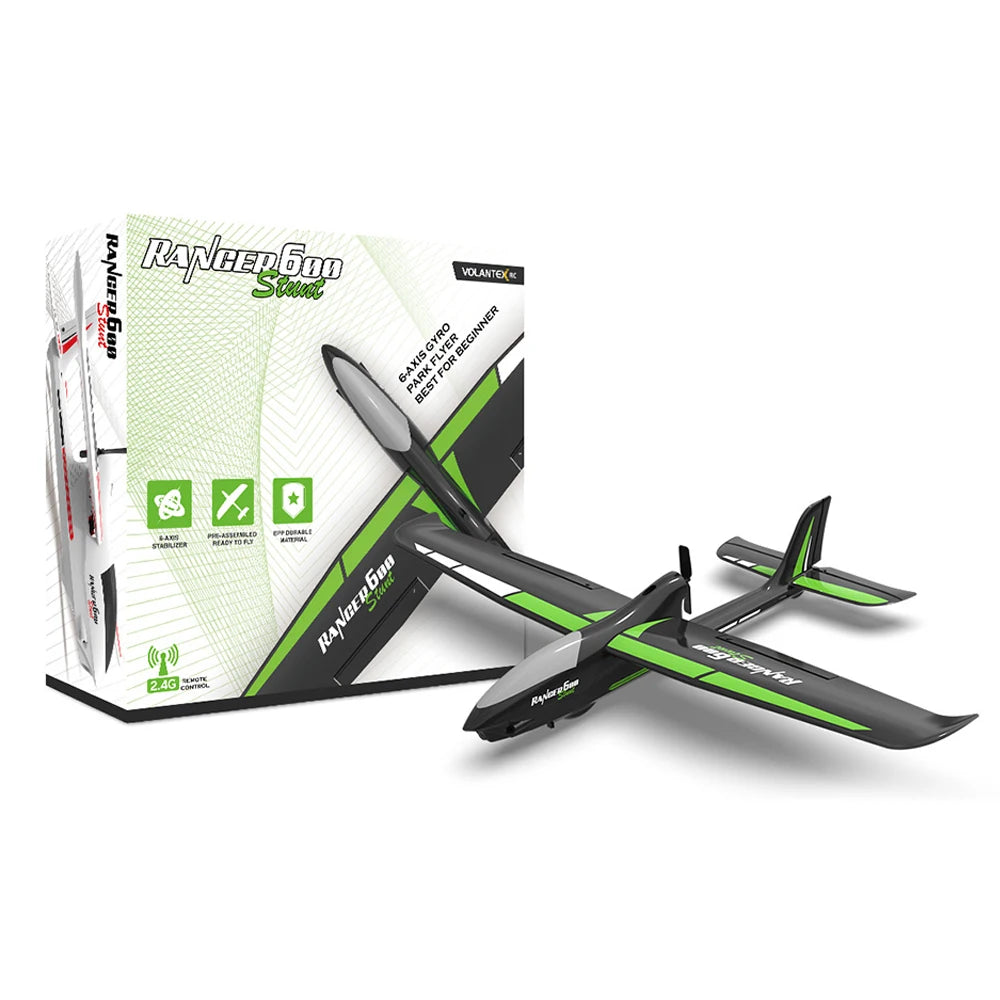 RC Volantex RC 76102SR Ranger 600 EPP 2.4GHz 4CH RC Glider with 6-Axis Gyro and XPilot Stabilization - Ready to Fly (RTF)