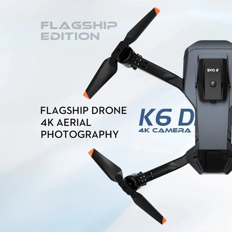 High-Performance K6 Dual Camera RC Drone with Optical Flow Technology - ToylandEU