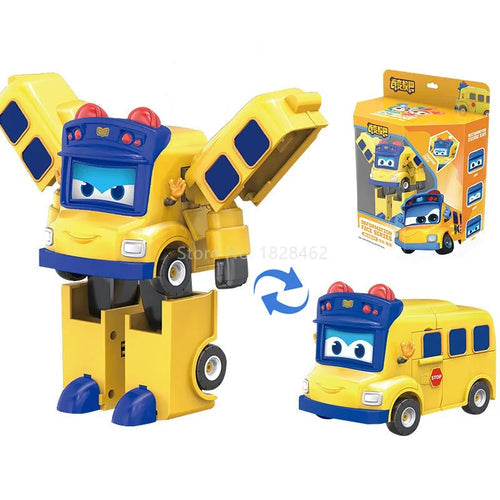 GGBOND ABS Gogo Bus Transformation Vehicle with 3 Changeable Face Expressions ToylandEU.com Toyland EU