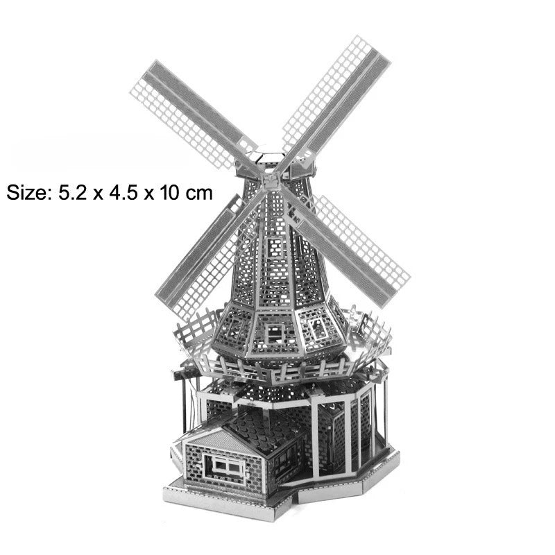 3D Metal Puzzle Tengwang Pavilion | DIY Assembly Model | Chinese Architecture