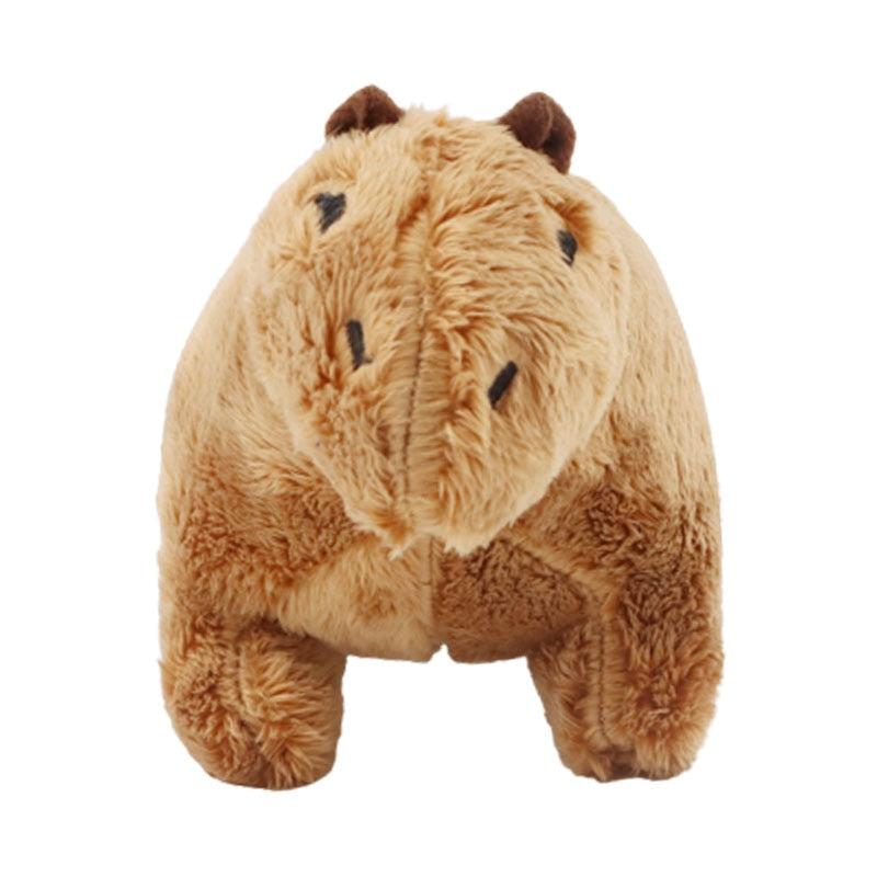 18cm Capybara Plush Toy - Soft Stuffed Animal for Kids Birthday Gift and Home Room Decor