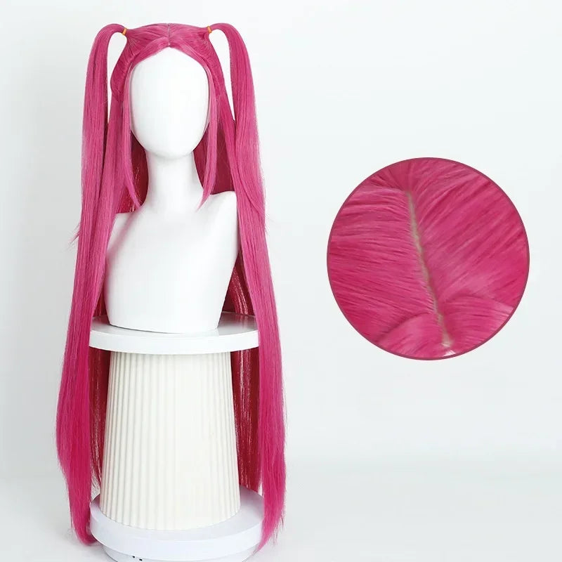 Cosplay Wig | Long Hair | Heat Resistant Synthetic Fiber | Purple Black Red
