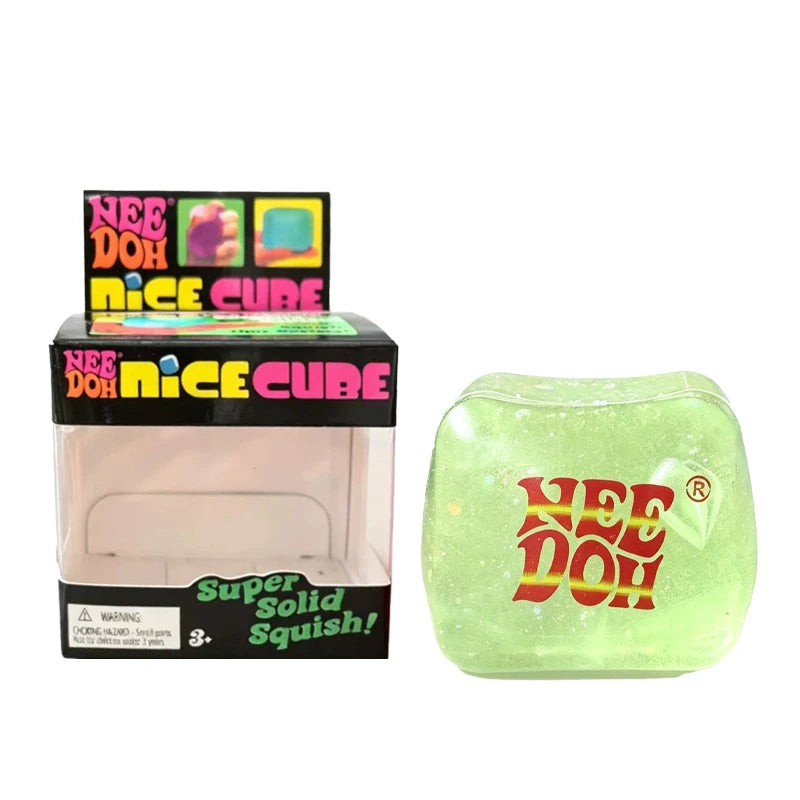Sensory Cube Toy | Luminous Glow | Soft Kneadable | For Autism ADHD
