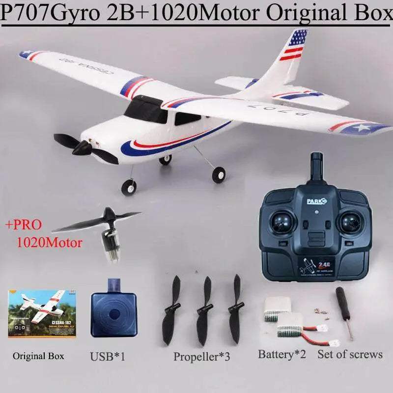 Park10 RC Airplane P707G 2.4G 3D/6G with Gyroscope RTF Plane - ToylandEU