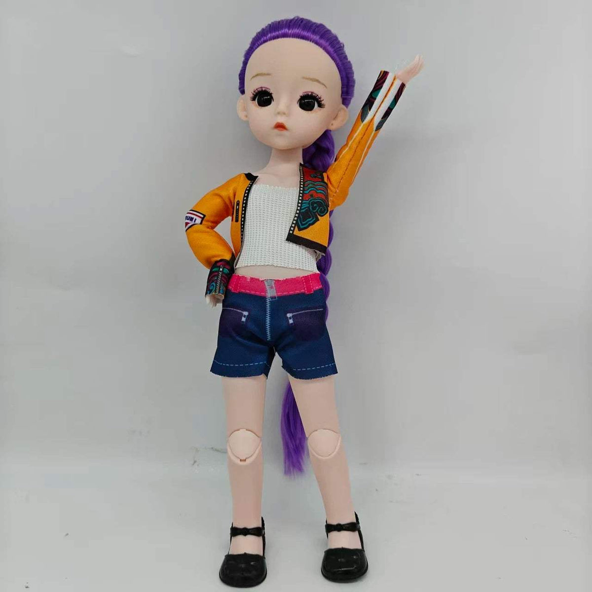 Princess Fashion Doll | Long Hair | Interchangeable Clothes | Articulated Joints