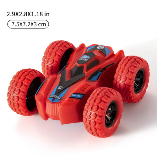 TEMI Kids' Inertia-Powered 360 Degree Double-Sided Stunt Car ToylandEU.com Toyland EU