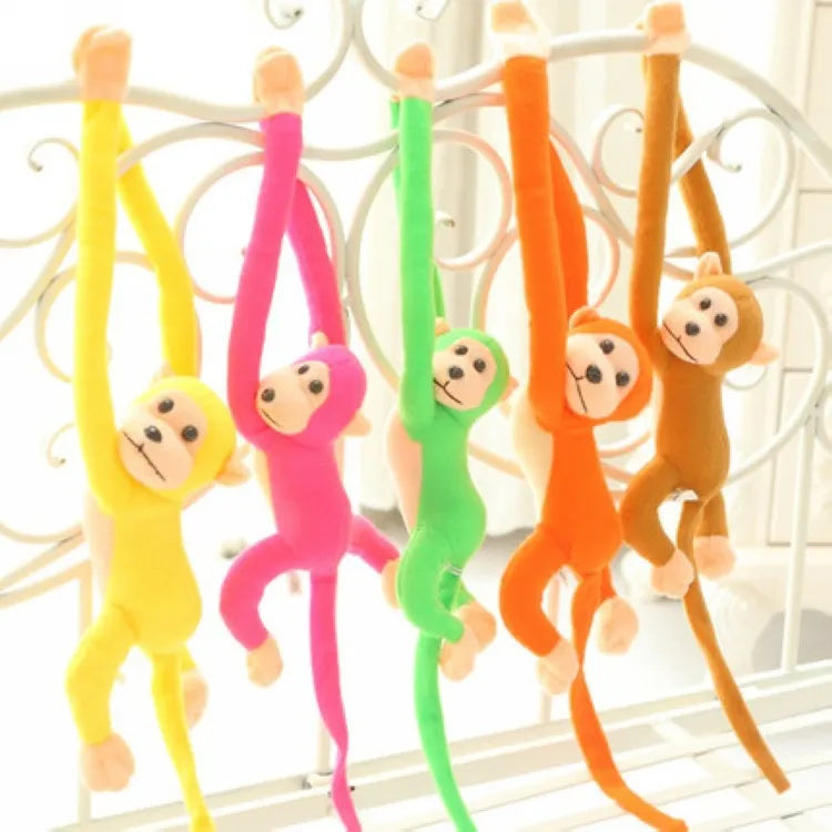 Cute Colorful Long-Arm Monkey Plush Toy for Kids