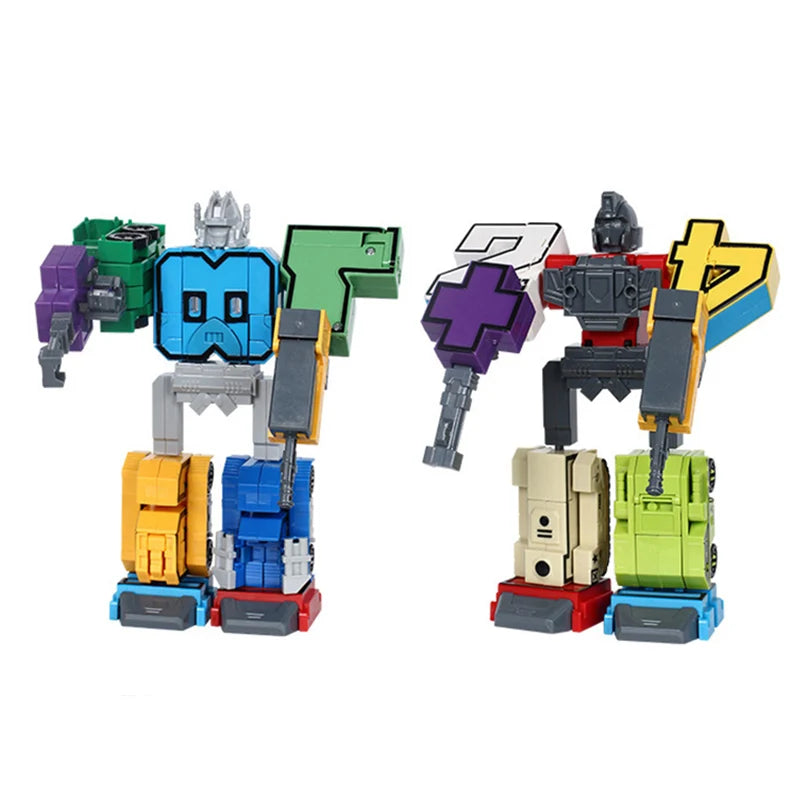 Number Robot Building Blocks Toy with adaptable Feature - ToylandEU