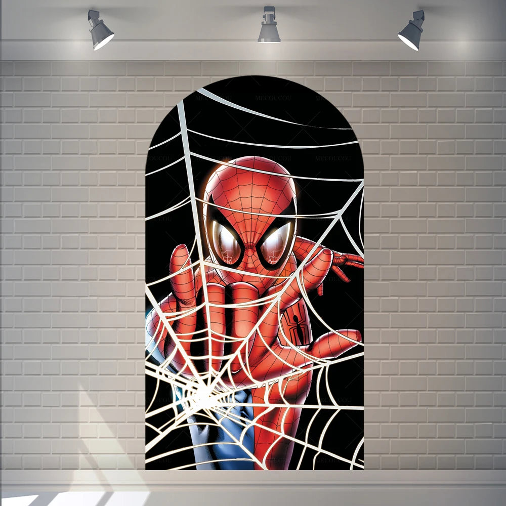 Photography Backdrop | SpiderMan Theme | Custom HD Print | Sizes