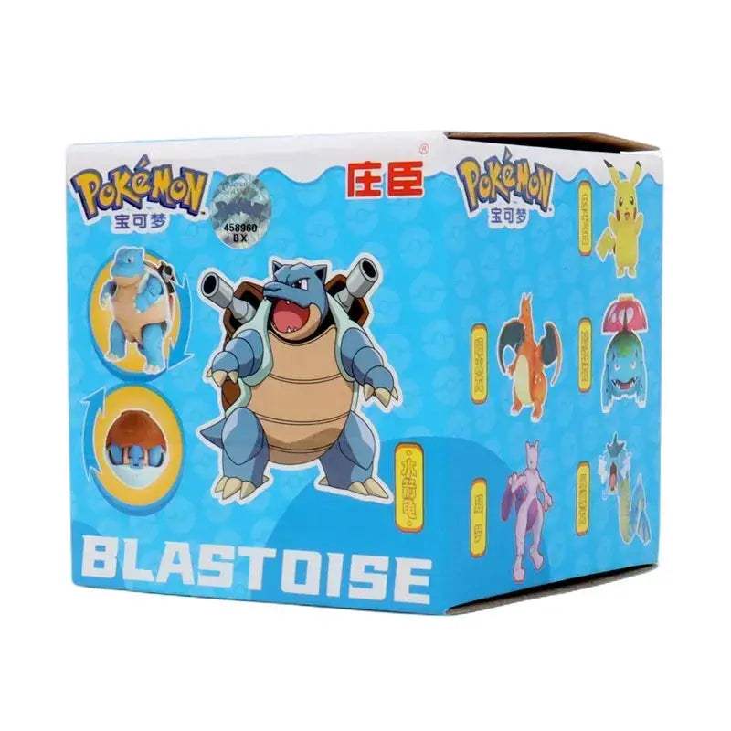 Pokemon Pokeball Anime Figures Toys, Pikachu Gengar Dragonite Snorlax Lapras Pocket Pokeball Toys - CLOUDANIMESTUDIO