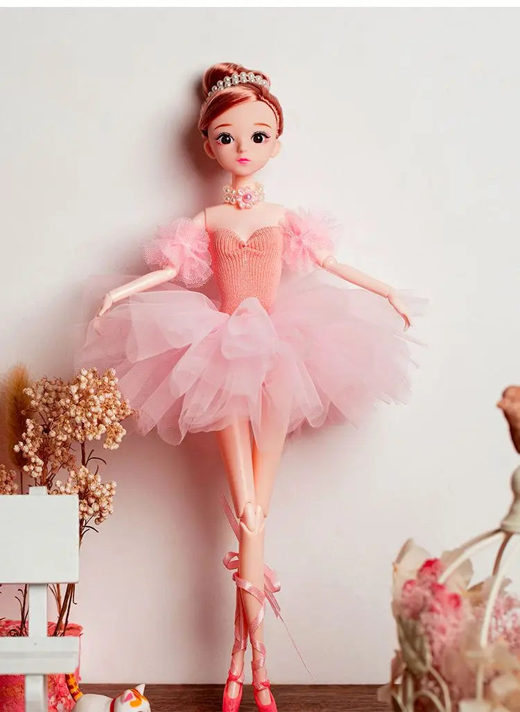 Ballet Girl Doll with 11 Joints - 32cm Height - ToylandEU