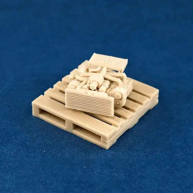 Scale Car Engine For Diorama Garage Scene Paintable - ToylandEU
