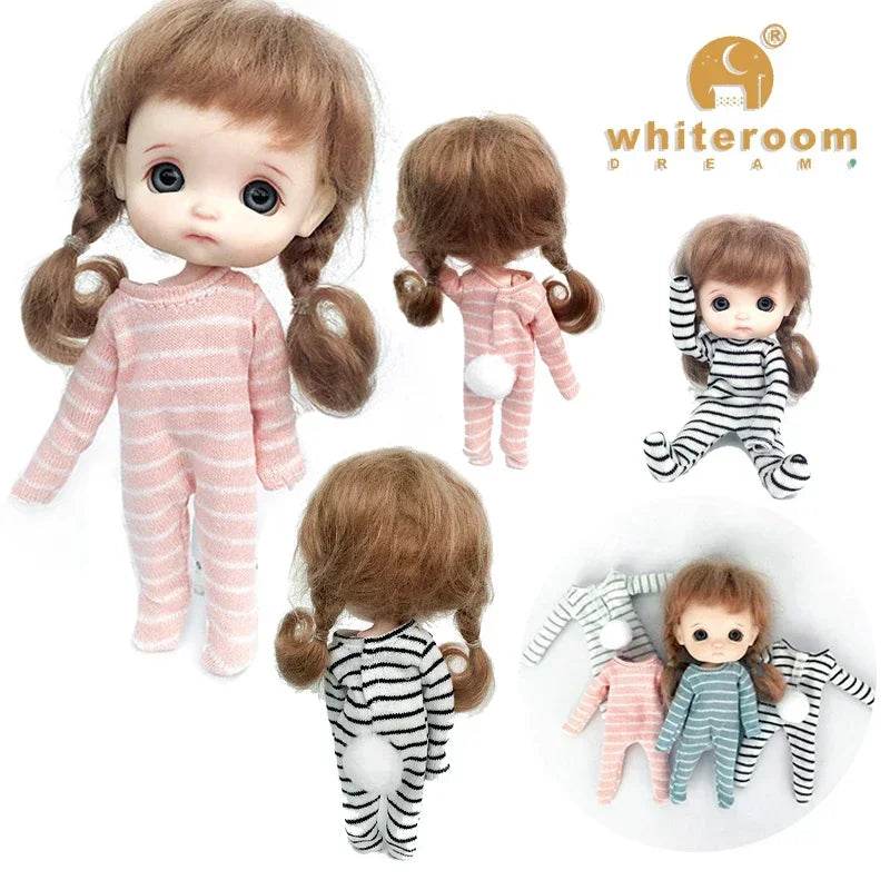 Ob11 Bjd Doll Boy Pig Face Piggy Ball-jointed Mini Doll Gift - ToylandEU