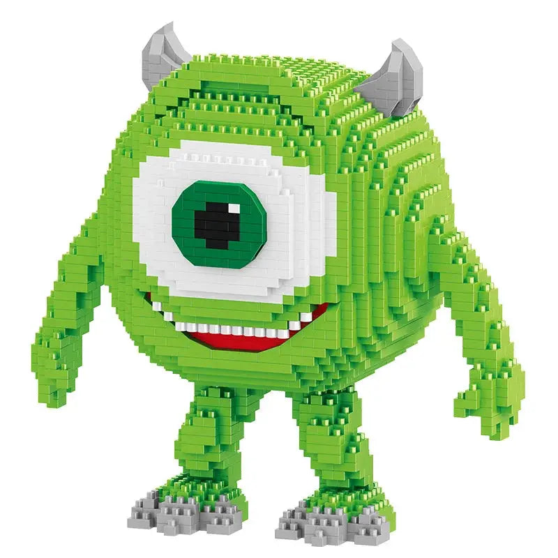 Monster University Micro Building Blocks James Mike Model Anime Diamond Mini Brick Figure Toy For Christmas Gift - ToylandEU