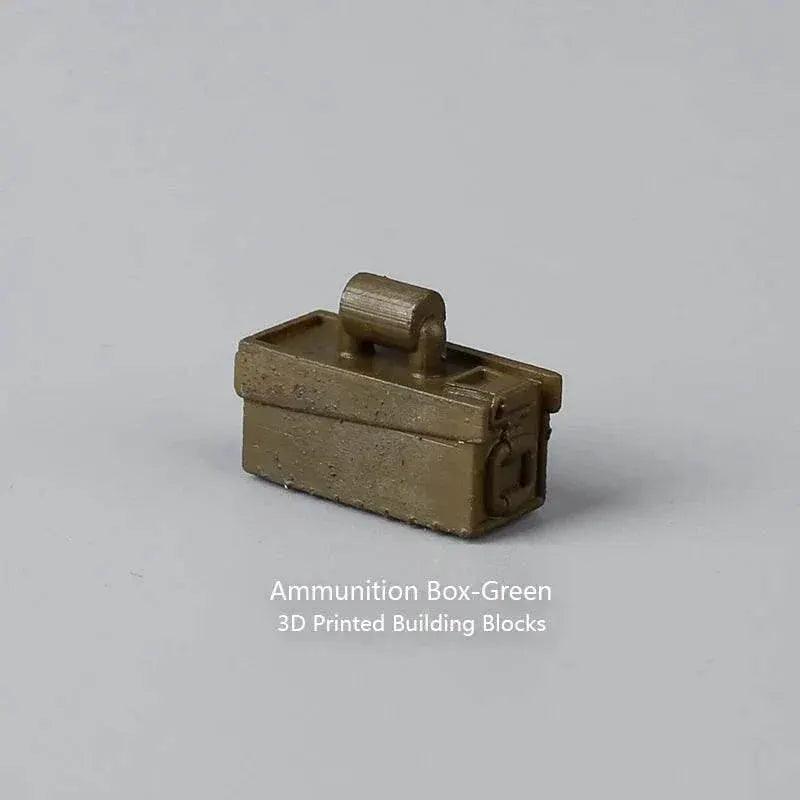 MOC WW2 Green Gas Mask German Military Soldiers Toys Gift Building Bricks MOC - ToylandEU