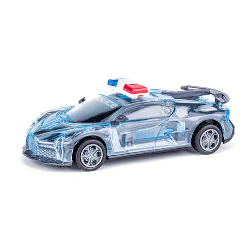 Flashing LED Light Police Car Toy for Kids | Educational Racing Vehicle with Music ToylandEU.com Toyland EU