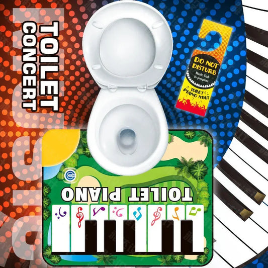 Waterproof Toilet Piano Music Carpet For Home Decor - ToylandEU