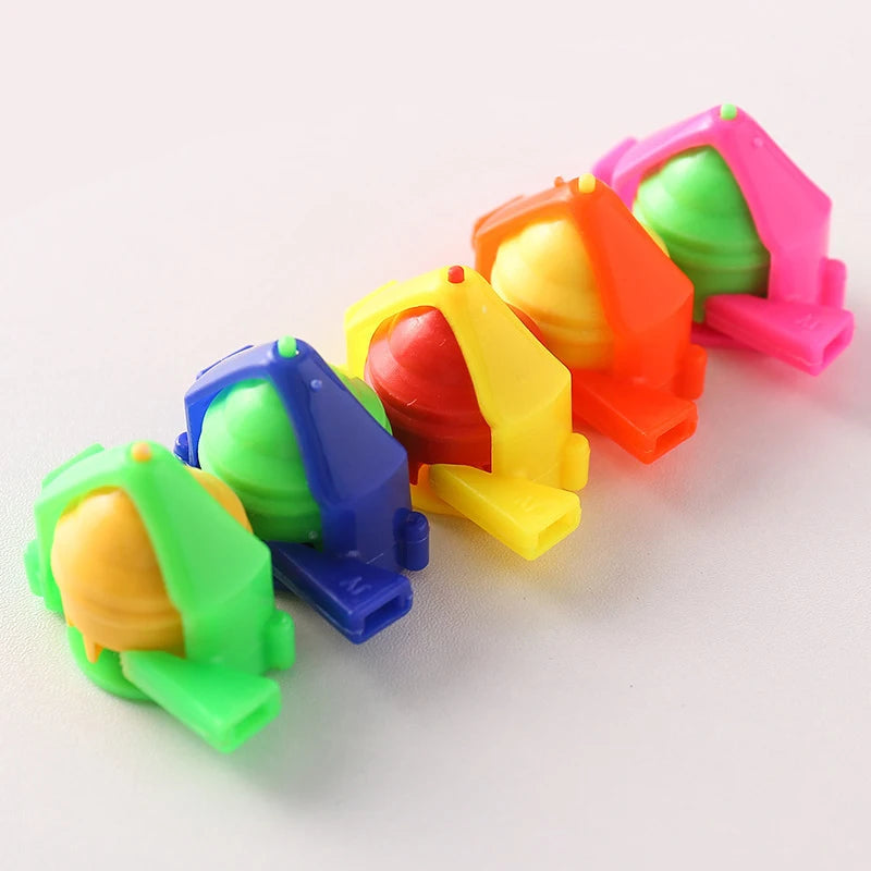 Blow and Spin Whistle Top Toy Set of 5 - ToylandEU