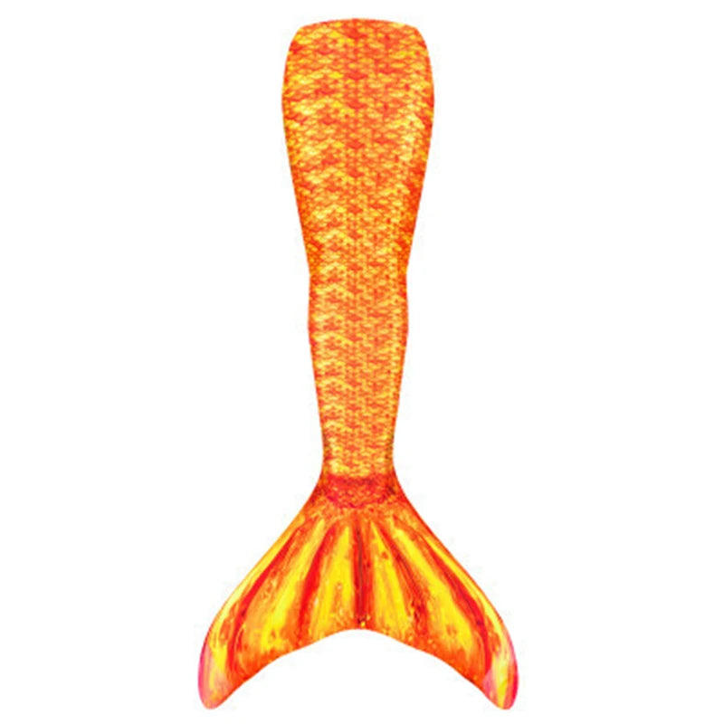 Mermaid Tail Swimsuit For Girls With Bright Glitter Fins
