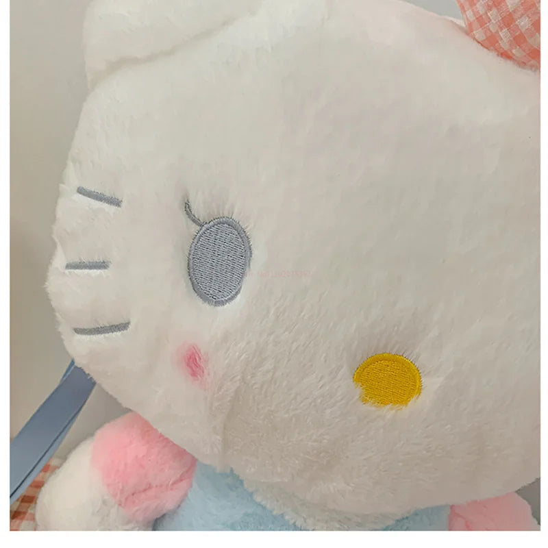 New Sanrio Hello Kitty Plush Backpack Kawaii Stuffed Animals Dolls - ToylandEU