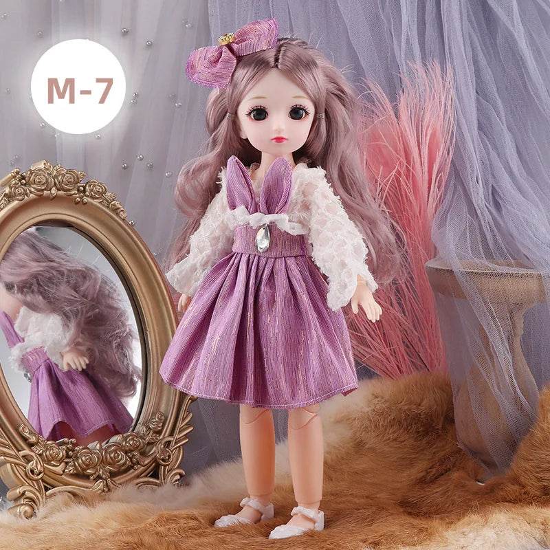BJD Dolls For Girls 30 CM Anime Hinged Doll With Clothes - ToylandEU