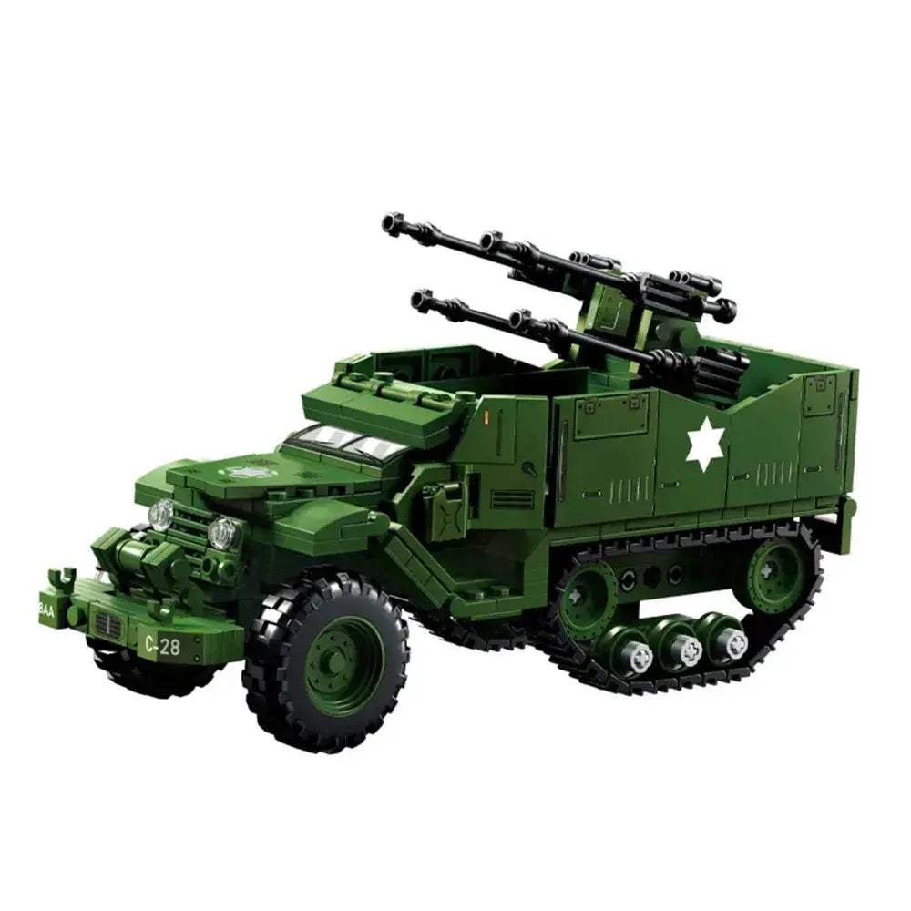 MOC MOC Lego Compatible Military Tank Building Blocks Set For Kids - ToylandEU