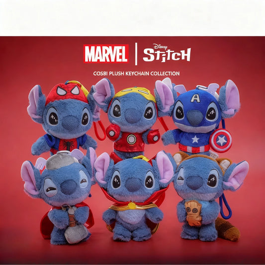 Stitch Cosbi Plush Keychain Blind Box Figures Collectible Surprise
