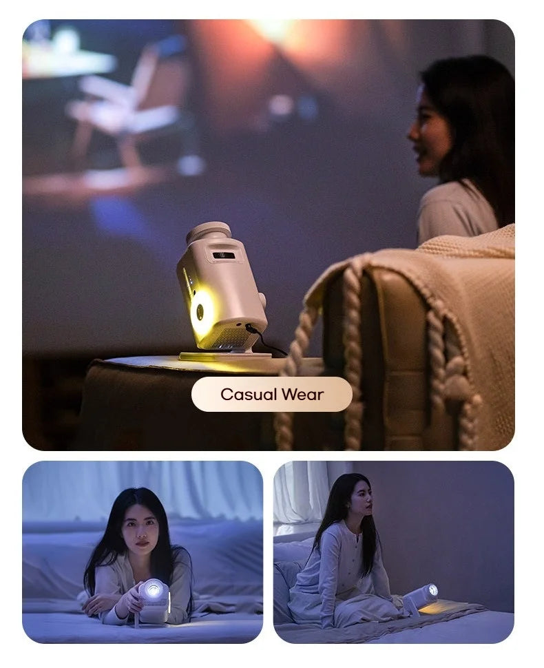 Star Projector | 60 Dynamic Scenes | 3D HD Floating | Home And Kids Rooms