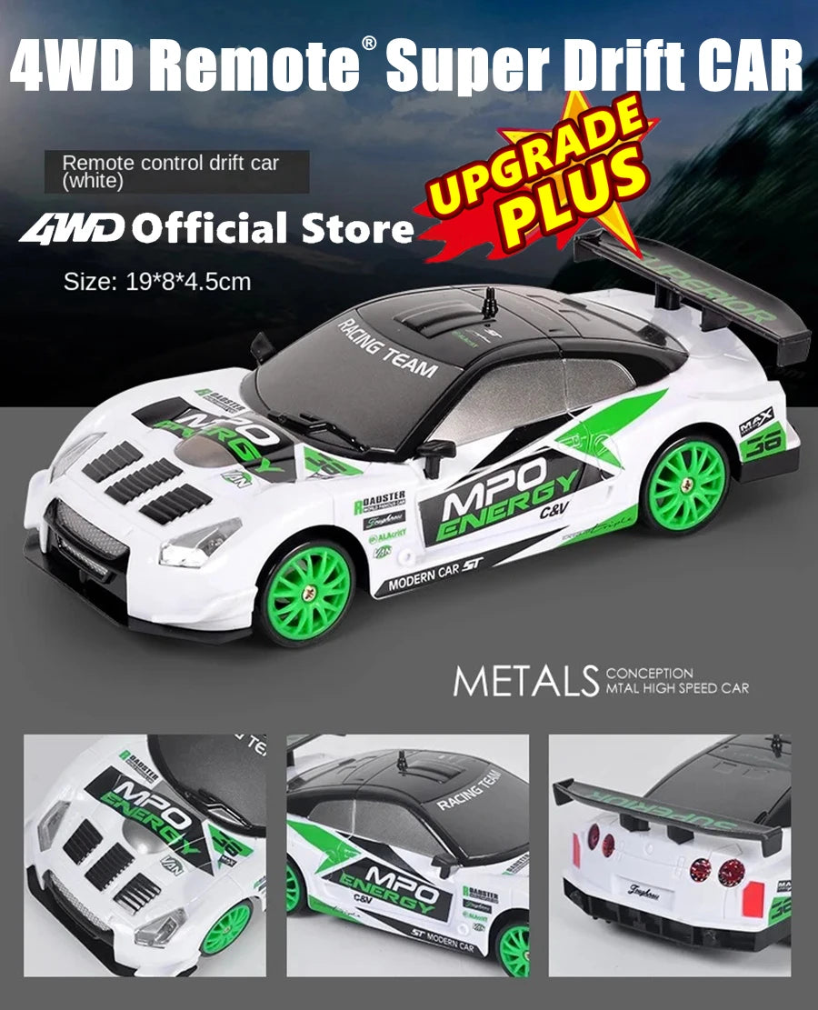 RC 4WD Remote Control Drift Car GTRPRO AE86PRO 1:24 Scale 4x4 Racing Truck - Perfect Gift for Kids and Adults