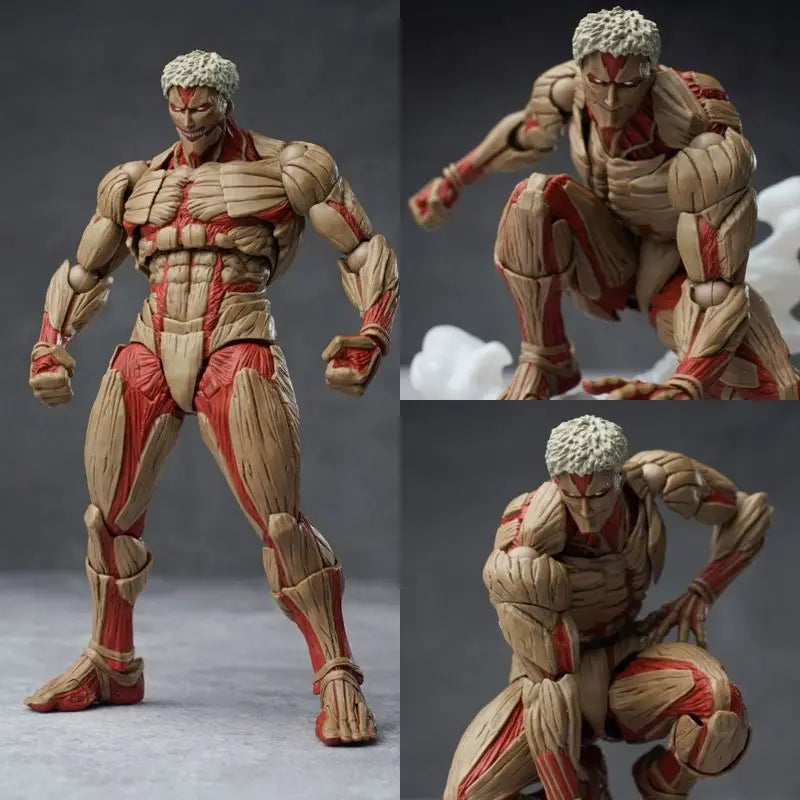 Attack On Titan Eren Jaeger Action Figure Premium Poseable