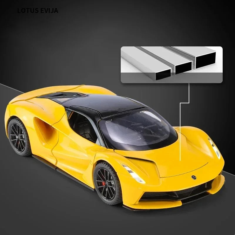 Die Cast Car | Lotus Evija | 1:24 Scale | Alloy Body