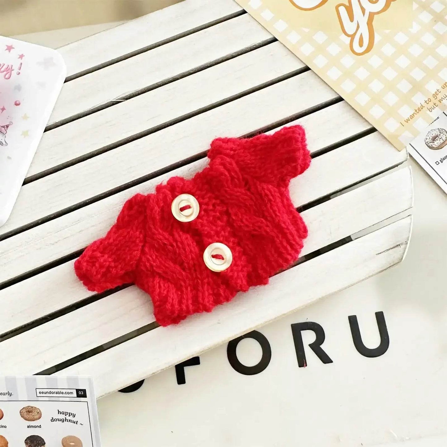 10cm Cute Mini Plush Doll Clothes Outfit Accessories DIY Gift - ToylandEU