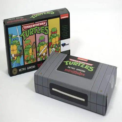SDCC 2024 Teenage Mutant Ninja Turtles Retro Game Minimates Box Set - ToyShnip