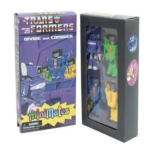 SDCC 2024 Transformers Divide & Conquer VHS Minimates Box Set - ToyShnip