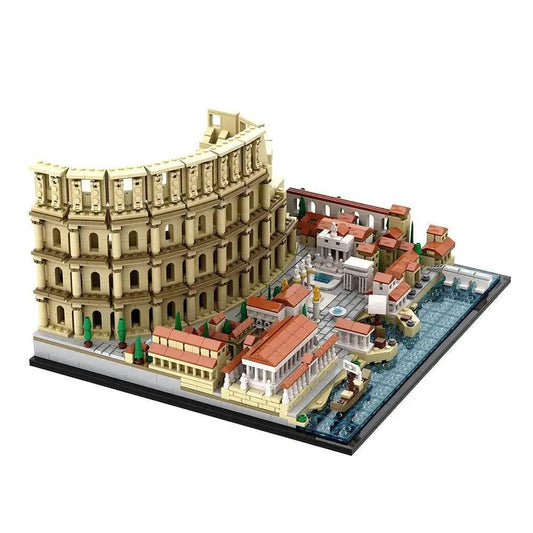  SETBRICKS MOC Roman Colosseum Architecture Model Building Block Set for Kids Building Bricks MOC -  ToylandEU™