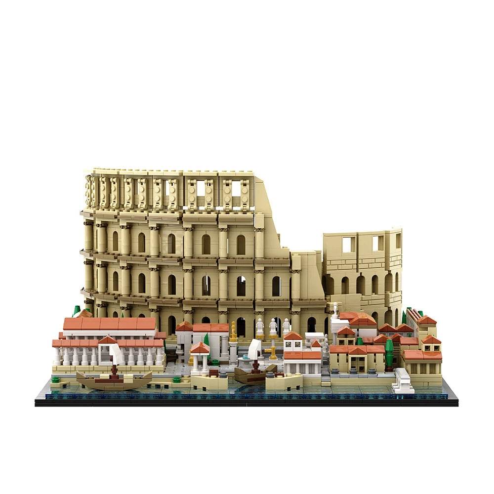 SETBRICKS MOC Roman Colosseum Architecture Model Building Block Set for Kids Building Bricks MOC - ToylandEU