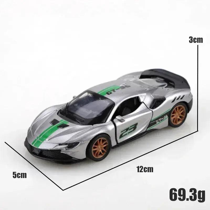  SF90 Alloy Diecast Pullback Racing Car Colors -  ToylandEU™