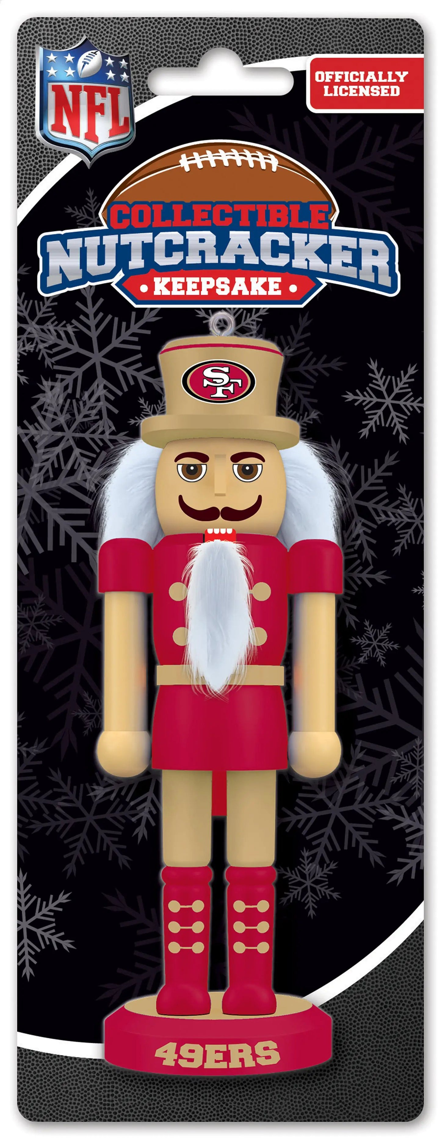 San Francisco 49ers Nutcracker Miniature Periodic Restock