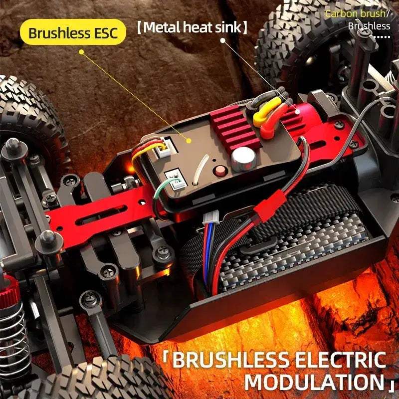 SG202 Max RC Car Off Road 70KMH Brushless Motor 4WD - ToylandEU
