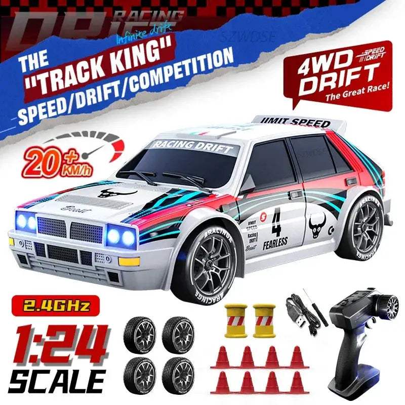 SG204 Pro 1:24 RC Car With HighPerformance LED Lights - ToylandEU